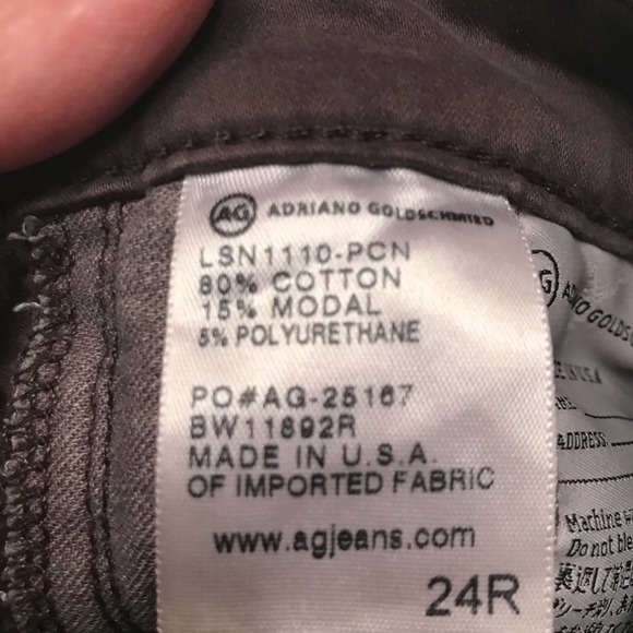 Adriano Goldschmied light gray stilt skinny jeans - Picture 8 of 8